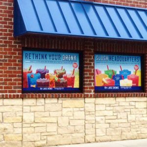 Perforated Window Decals